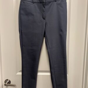 NWT Loft Size 8 Blue/Gray Skinny Slacks